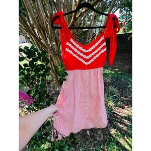 Judith March Anthropologie Dress Vintage inspired Large